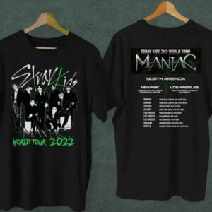 Stray Kids 2nd World Tour Maniac T Shirt Concert