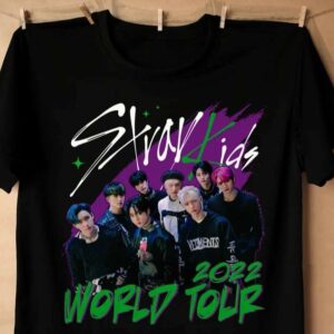 Stray Kids World Tour 2022 T Shirt Band Concert