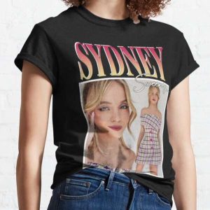 Sydney Sweeney Classic T Shirt Film Movie Actress