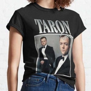 Taron Egerton Classic T Shirt Film Movie Actor