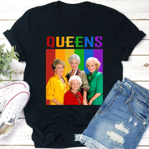 The Golden Girls T Shirt LGBT Support Queens