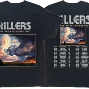 The Killers Imploding The Mirage Tour 2022 T Shirt Concert