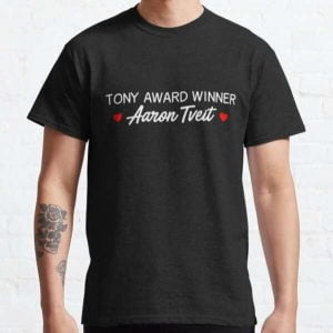 Tony Award Winner Aaron Tveit Movie Actor T Shirt