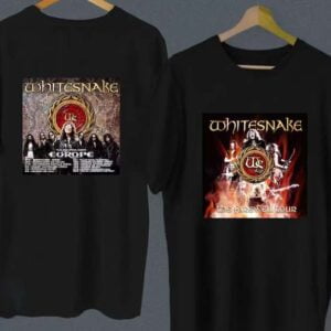 Whitesnake The Farewell Europe Tour 2022 T Shirt