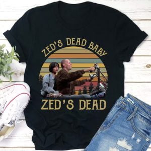 Zeds Dead Baby Zeds Dead Butch Coolidge Mia Wallace Pulp Fiction T Shirt