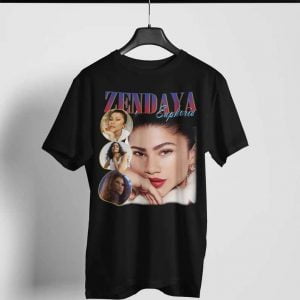 Zendaya Film Actor Retro T Shirt