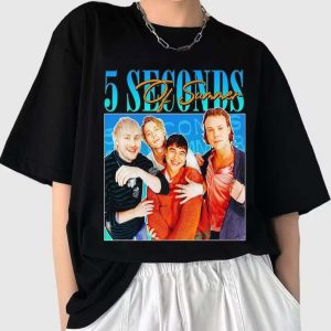 5 Seconds Of Summer T Shirt 5SOS Music Band