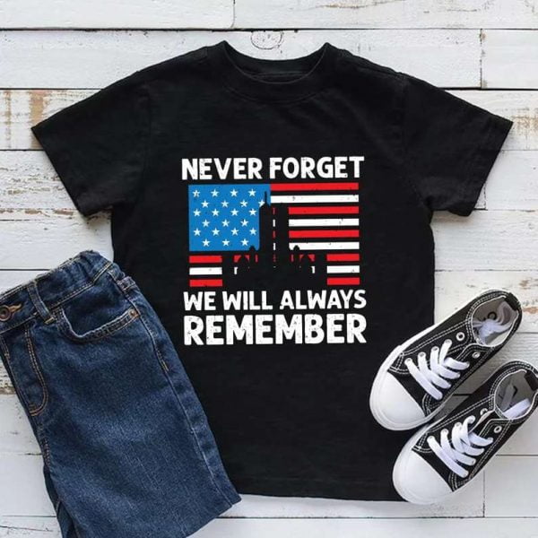 9 11 Anniversary T Shirt Never Forget All Gave Some Some Gave All