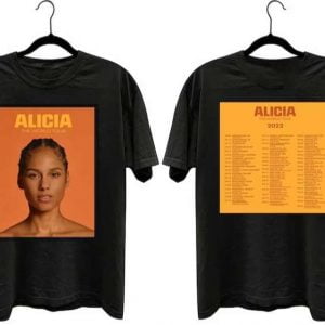 Alicia Keys Alicia The World Tour 2022 T Shirt 1