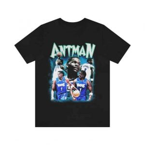 Anthony Edwards T Shirt NBA Player Minnesota Timberwolves Antman