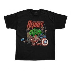 Avengers Marvel T Shirt I Still Believe In Heroes