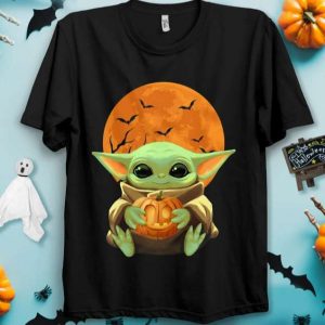 Baby Yoda Halloween Pumpkin Star Wars T Shirt