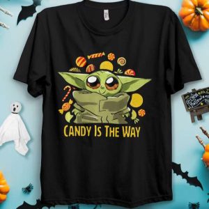 Baby Yoda The Mandalorian Halloween Star Wars Candy T Shirt