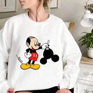 Bald Mickey Mouse Ears Memes T Shirt