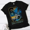 Dc Comics Batman Superhero 6th Birthday T Shirt