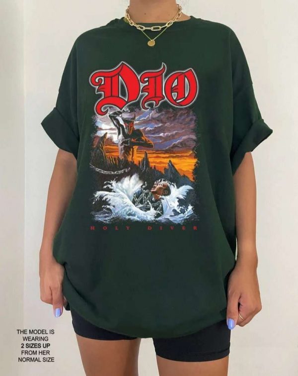 Dio Band The Last in Line 2022 Tour Concert T Shirt