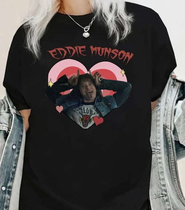 Eddie Munson Funny T Shirt Stranger Things