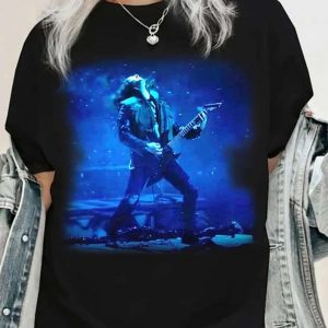 Eddie Munson Play Guitar T Shirt Joseph Quinn Stranger Things