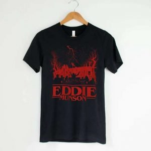 Eddie Munson Stranger Things 4 T Shirt Joseph Quinn Actor