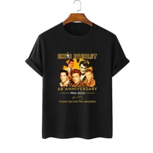 Elvis Presley 68 Years 1954 2022 Elvis Presley The Man The Myth The Legend T Shirt