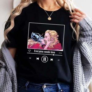 Everyone Needs Love Marvel Thor Love and Thunder T Shirt