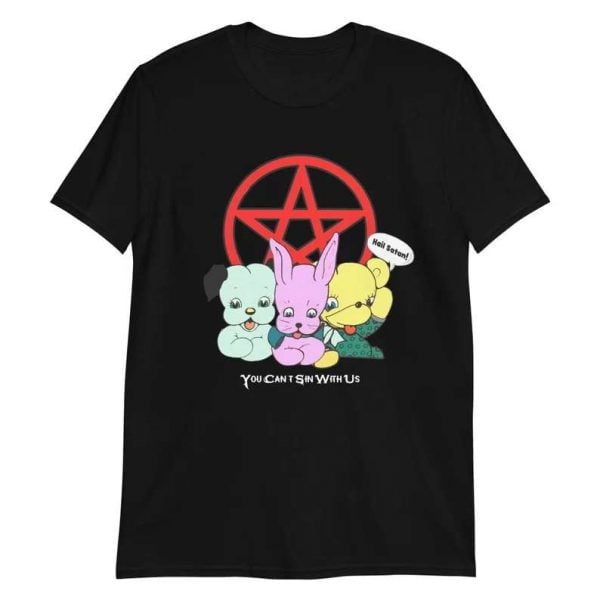 Hail Satan You Cant Sin With Us T Shirt