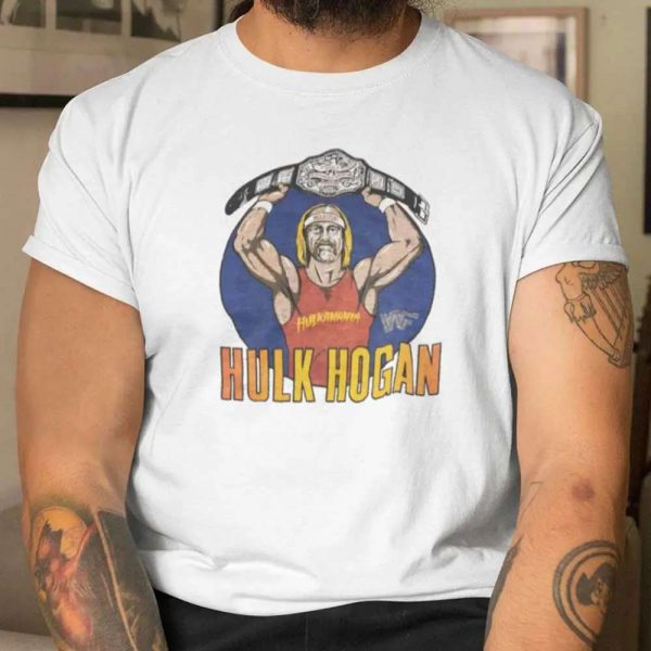 Hulk Hogan Stranger Things Jim Hopper T Shirt