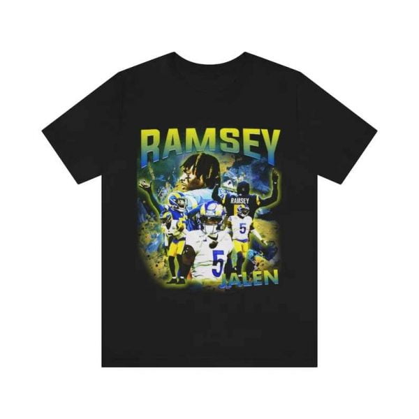 Jalen Ramsey T Shirt NFL Player Los Angeles Rams
