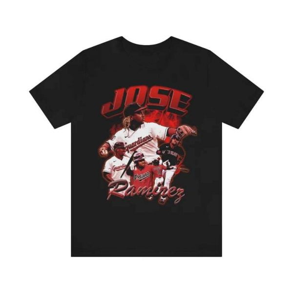 Jose Ramirez T Shirt Cleveland Indians MLB