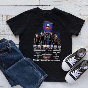 Journey 50th Anniversary 1973 2023 Thank You For The Memories Signatures T Shirt