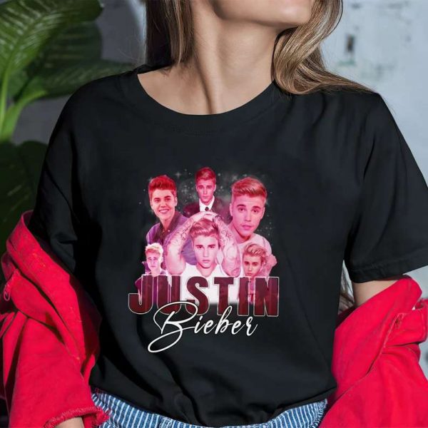 Justin Bieber Singer T Shirt Music Lover