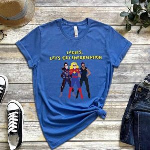 Ms Marvel T Shirt Ladies Lets Get Information