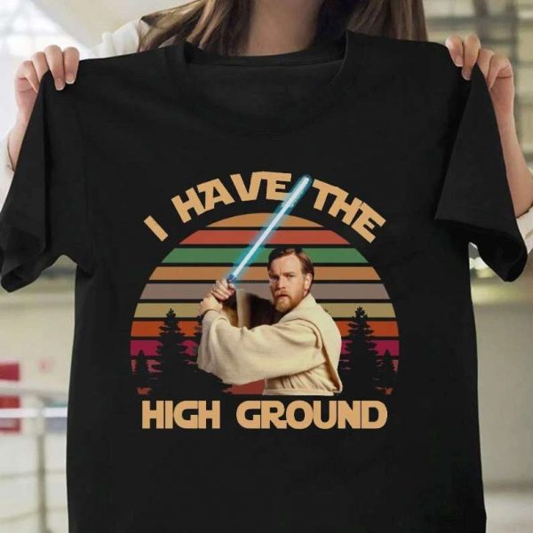 Obi Wan Kenobi T Shirt I Have The High Ground