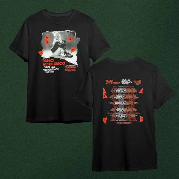 Panic At The Disco Viva Las Vengeance Tour 2022 Concert T Shirt