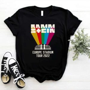 Rammstein Europe Stadium 2022 Tour T Shirt