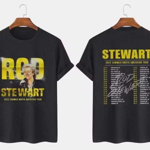 Rod Stewart 2022 Summer North American Tour T Shirt