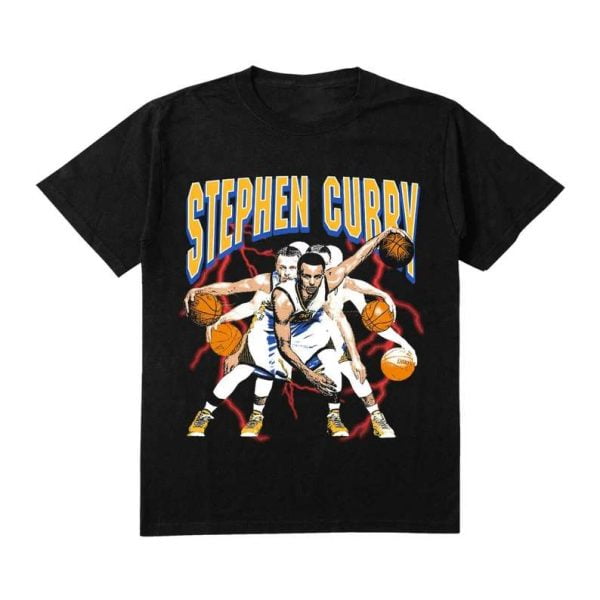 Steph Curry Bootleg NBA Basketball T Shirt
