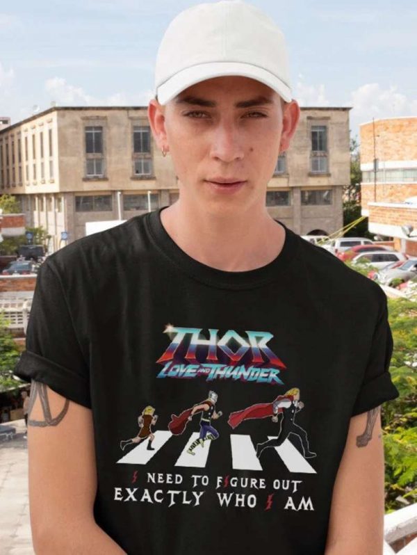 Thor Abbey Road T Shirt I Need To Figure Out Who I Am