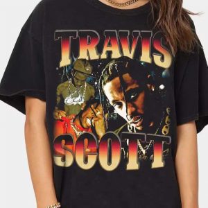 Travis Scott Rapper T Shirt Gift For Fans