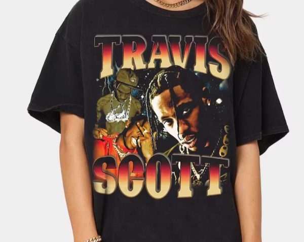 Travis Scott Rapper T Shirt Gift For Fans