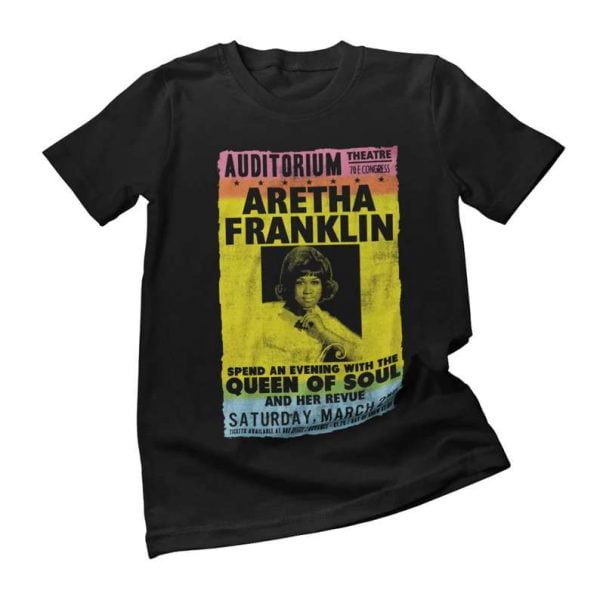 Auditorium Aretha Franklin Tribute Poster T shirt