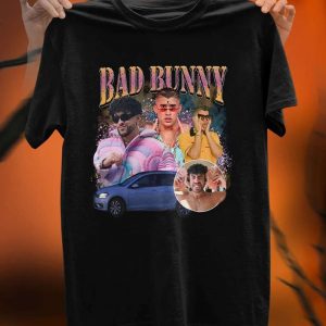 Bad Bunny Bootleg Style Rapper T Shirt