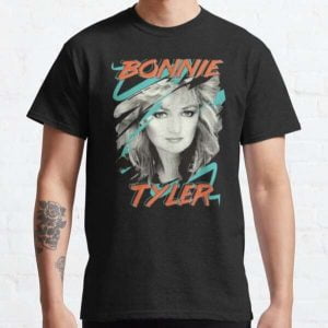 Bonnie Tyler 1980 Singer Music T Shirt