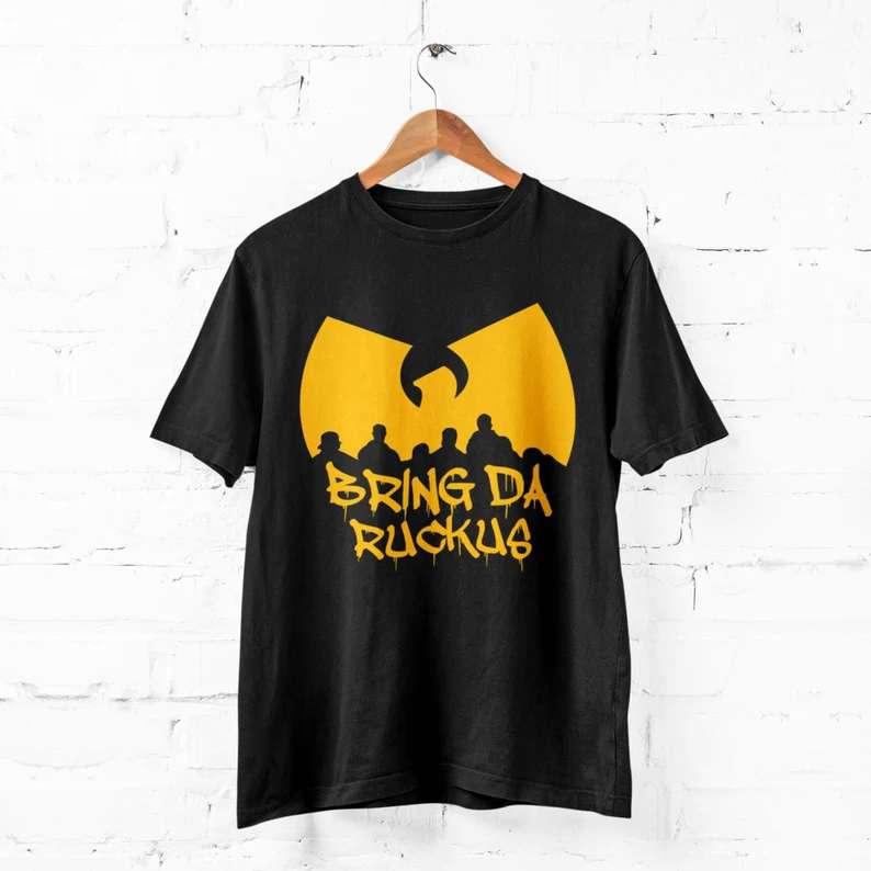 Wu-Tang 'Bring Da Ruckus' Vinyl Sticker – 4-Inch Die-Cut Decal (Pack Of 2)