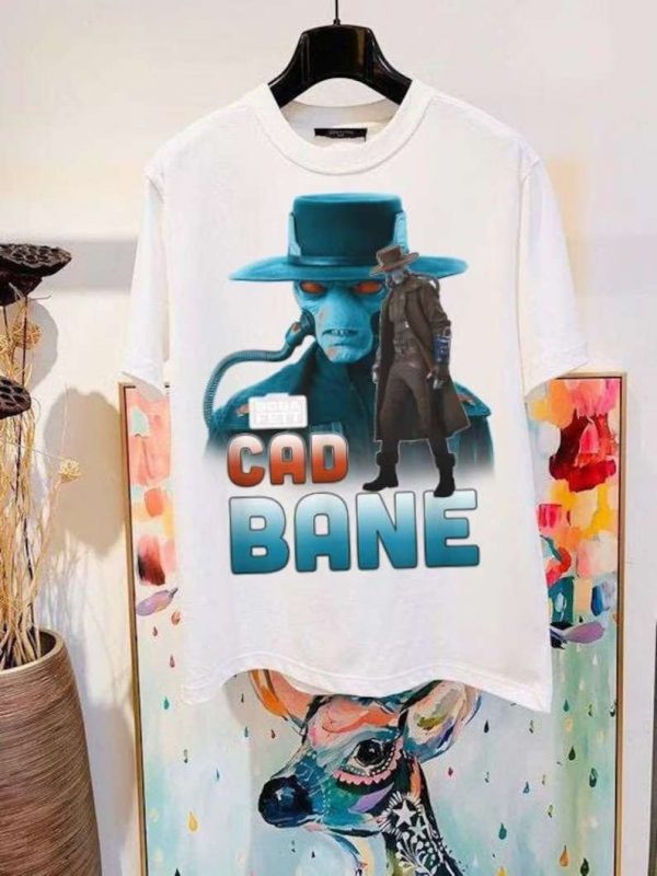 Cad Bane Star Wars The Book Of Boba Fett T Shirt