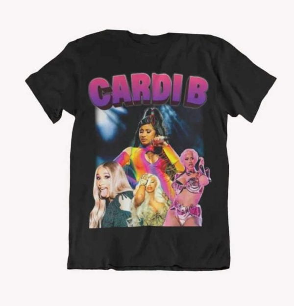 Cardi B Rapper Music Retro T Shirt