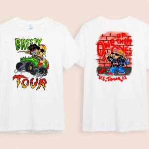 Chris Brown x Lil Baby One Of Them Ones Tour 2022 T Shirt