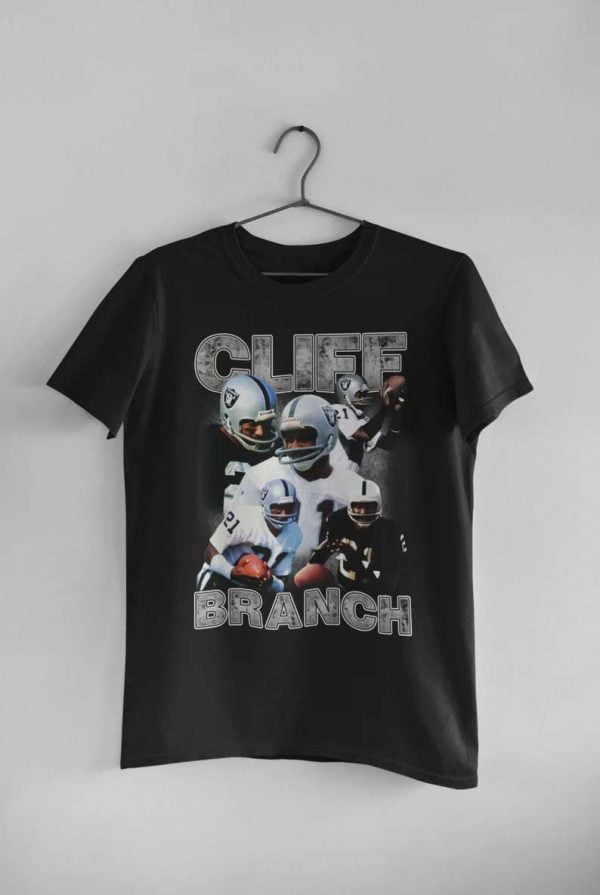 Cliff Branch Hall of Fame Oakland Raiders T Shirt