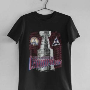 Colorado Avalanche Stanley Cup Champions Unisex T Shirt