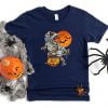 Dinosaur Halloween Mummy Pumpkin Halloween T Shirt